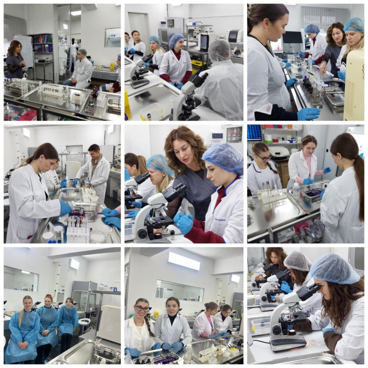 На базі КARAZIN BioMedLab було проведено практичні заняття з дисципліни "Мікробіологія, вірусологія, імунологія".