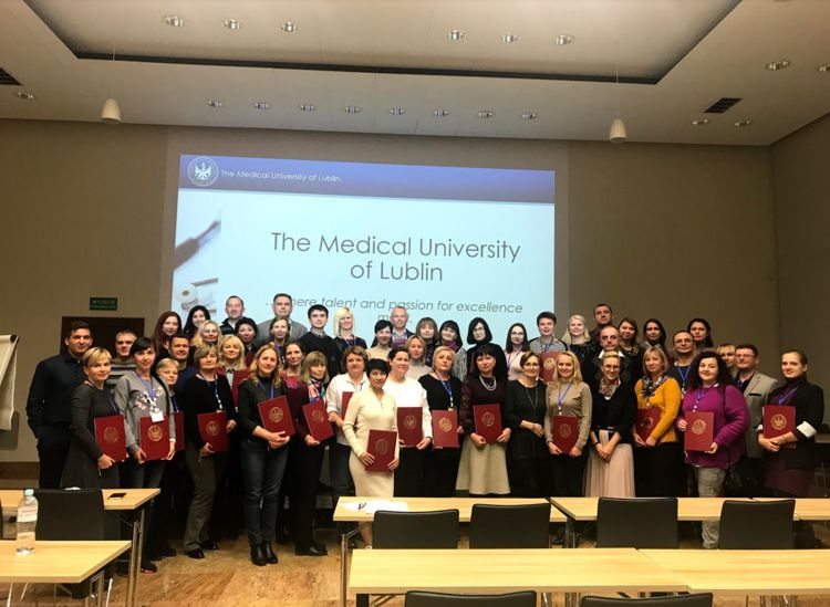 Викладачі медичного факультету пройшли стажування на базі Медичного університету м. Люблін (Польща)