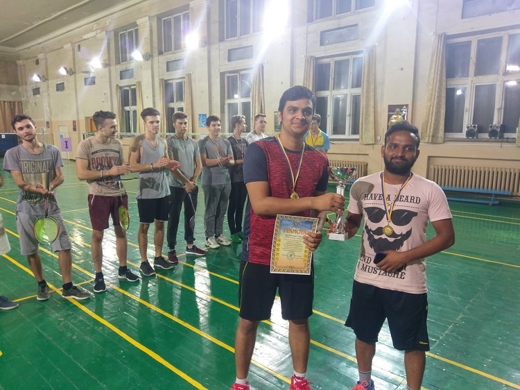 Students of the School of Medicine are winners of Badminton Competition in the course of Students’ Games in Karazin University