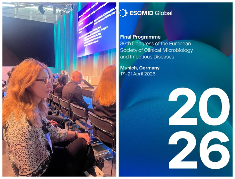 Викладач медичного факультету взяла участь у щорічному Європейському конгресі товариства клінічних мікробіологів та лікарів-інфекціоністів (ESCMID Global 2026). 