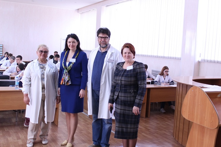 The instructor of the School of Medicine is a jury member of the II stage of the All-Ukrainian Olympiad in Biology and the head of the jury of the section "Genetics"