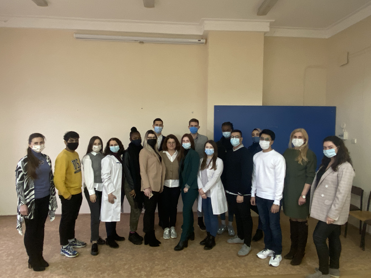 First session of the Ukrainian competition of student's scientific works on the specialty "Medicine" was held on the 14-th of December, 2021, on the basis of the School of Medicine of V. N. Karazin Kharkiv National University. The competition was attended by students of 4-6th years of study who presented their scientific developments