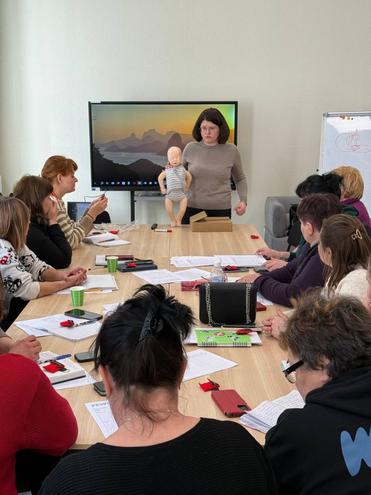 Тренінг з базової підтримки життя за підтримки НУО ЕМЕРДЖЕНСІ