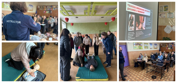 Навчально-практичний тренінг з дитячої реанімації для педагогічних працівників